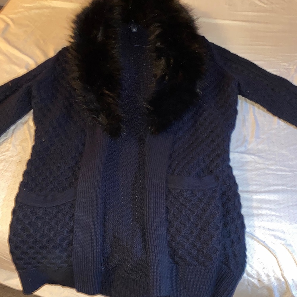 Tommy Hilfiger Sweater with fur hood